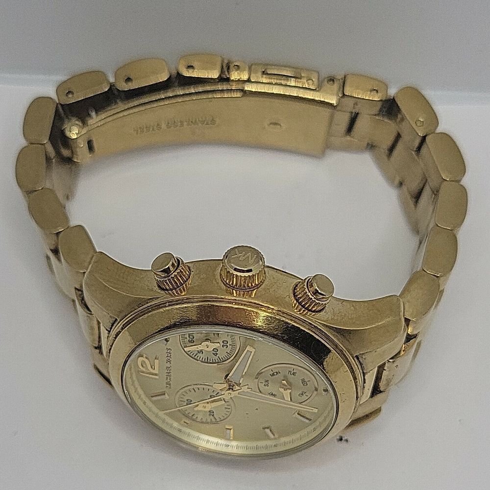 Michael Kors Runway MK5384 Women Stainless Steel Analog Dial Quartz Watch BC702 - Picture 7 of 10
